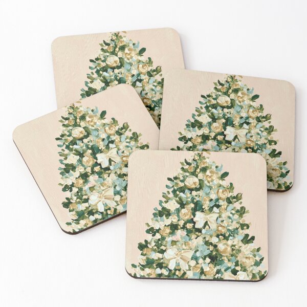 Item preview, Hand painted Christmas Tree card designed and sold by MendaciousMina.