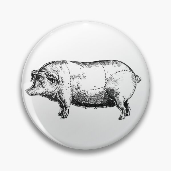 Item preview, Majestic pig designed and sold by IvaBogdanovic.