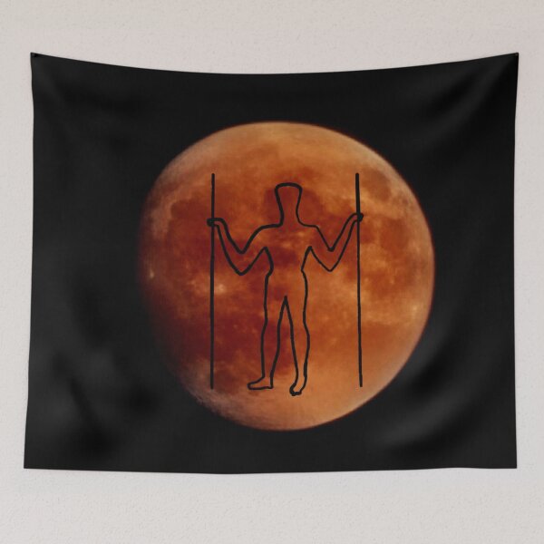 Item preview, Long Man Samhain Moonrise  designed and sold by amanda150771.
