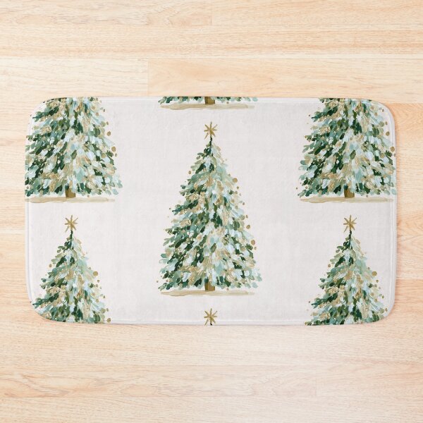 Item preview, Hand painted Christmas Tree card designed and sold by MendaciousMina.