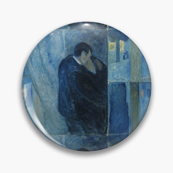 Item preview, kiss by the window - edvard munch designed and sold by WaltzOnVenus.