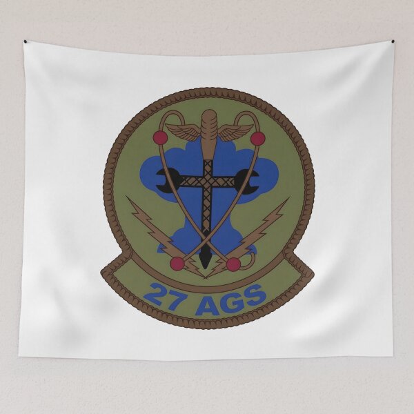 Item preview, USAF 27th Aircraft Generation Squadron Subdued Patch    designed and sold by CharlieDesings.