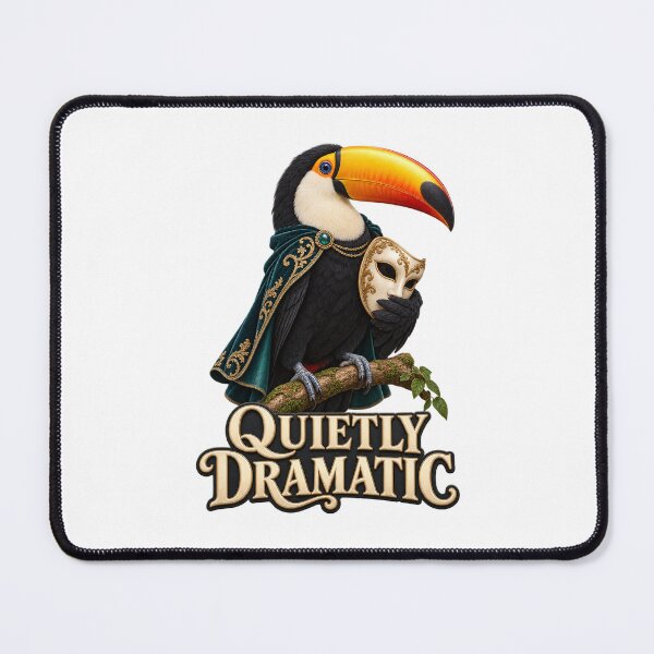 Item preview, Quietly Dramatic Toucan designed and sold by TrendTribeTP.