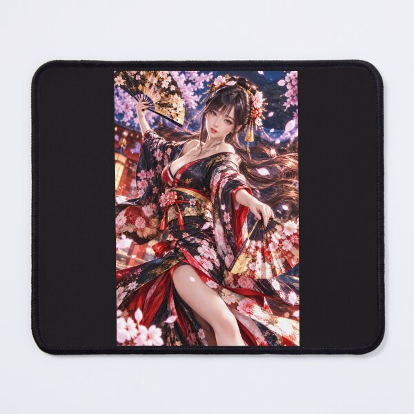 Item preview, Sakura Fan Dance – Japanese Kimono Elegance designed and sold by Kurekou Lab.