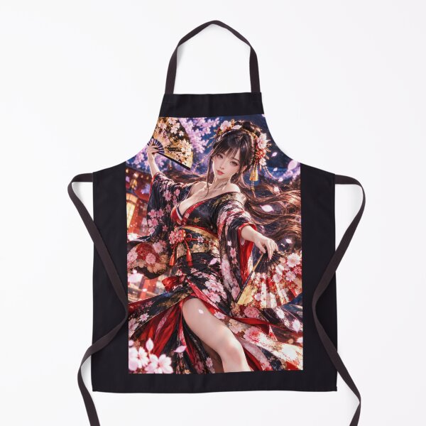 Item preview, Sakura Fan Dance – Japanese Kimono Elegance designed and sold by Kurekou Lab.