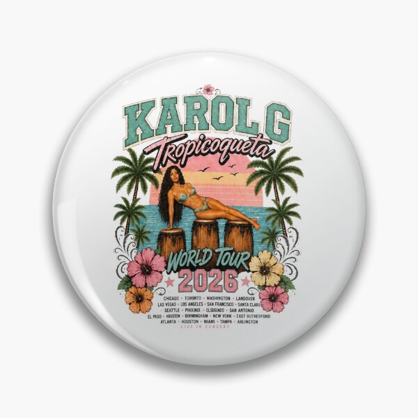 Item preview, Karol G 2026 Tour -Tropicoqueta Tropitour - Viajando Por El Mundo Essential  designed and sold by Zaflab.