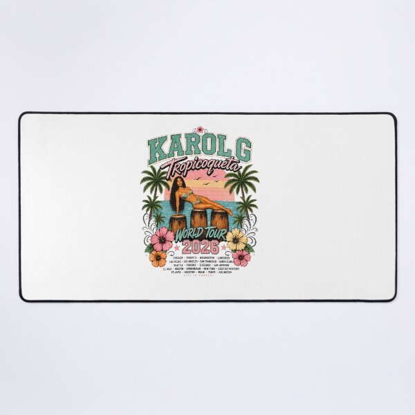 Item preview, Karol G 2026 Tour -Tropicoqueta Tropitour - Viajando Por El Mundo Essential designed and sold by Zaflab.