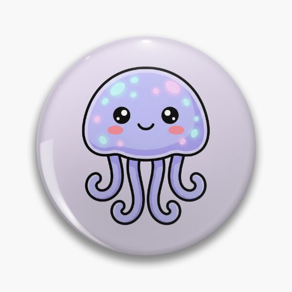 Item preview, Cute Glowing Jellyfish Pastel Bioluminescent Gift designed and sold by Rocklights.