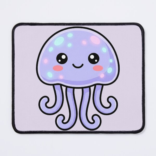 Item preview, Cute Glowing Jellyfish Pastel Bioluminescent Gift designed and sold by Rocklights.