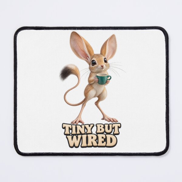 Item preview, Tiny But Wired Jerboa designed and sold by TrendTribeTP.