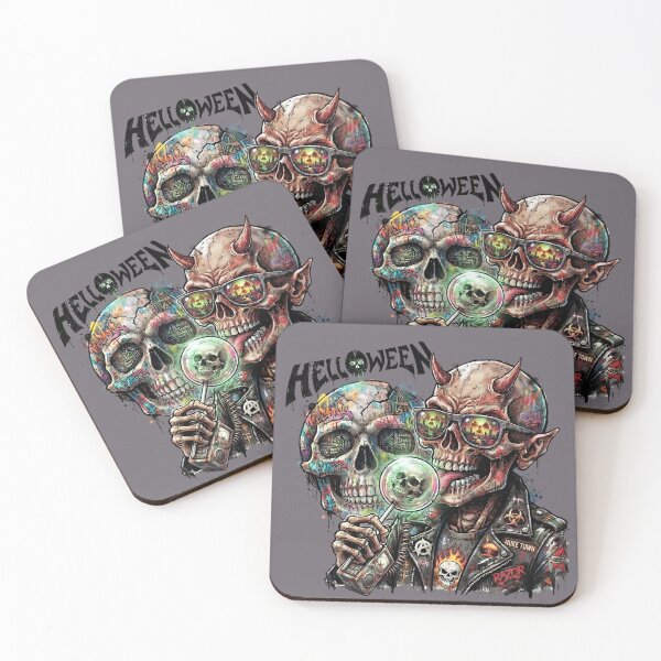 Item preview, Halloween Demon Skull Radio Lollipop Glasses designed and sold by Voodoo Store Paranormal Collections.
