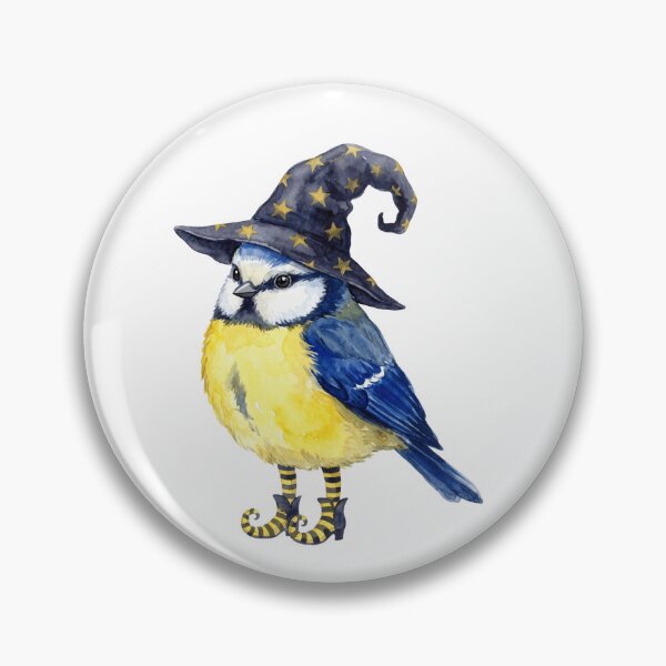 Item preview, Blue Tit Witch designed and sold by Tiffany Roy.