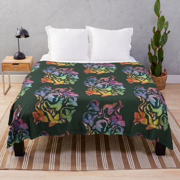 Item preview, Dragon fire dark rainbow Oversized T-Shirt designed and sold by ellesczipts.