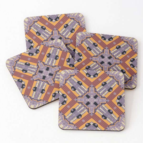 Item preview, 1930's Abbey Abstraction Pattern Design 6 designed and sold by Jenny Meehan Art Prints and Patterns  .