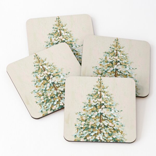 Item preview, Hand painted Christmas Tree card designed and sold by MendaciousMina.