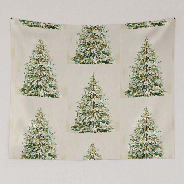 Item preview, Hand painted Christmas Tree card designed and sold by MendaciousMina.