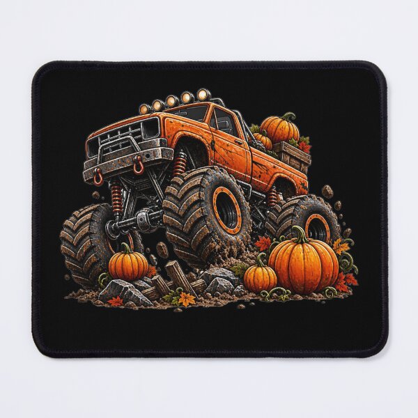 Item preview, Monster Halloween Truck Pumpkin Harvest Off Road Adventure designed and sold by Wilcox PhotoArt.