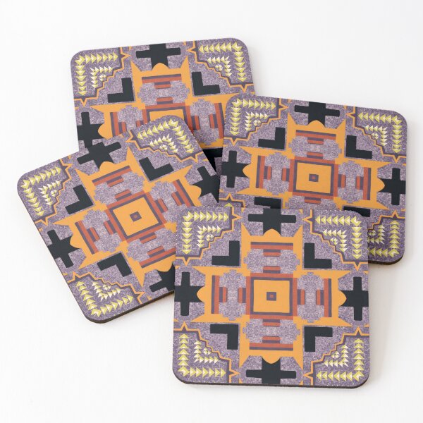 Item preview, 1930's Abbey Abstraction Pattern Design 7 designed and sold by Jenny Meehan Art Prints and Patterns  .
