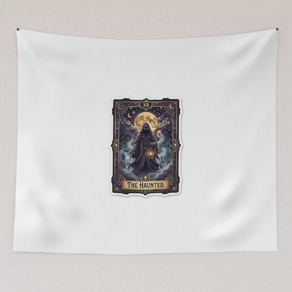 Item preview, Dead of Night — Halloween Tarot Card XIII designed and sold by AbbasSaqib.