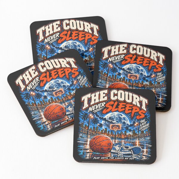 Item preview, The Court Never Sleeps – Vintage Basketball Streetwear designed and sold by PhilllandArt.