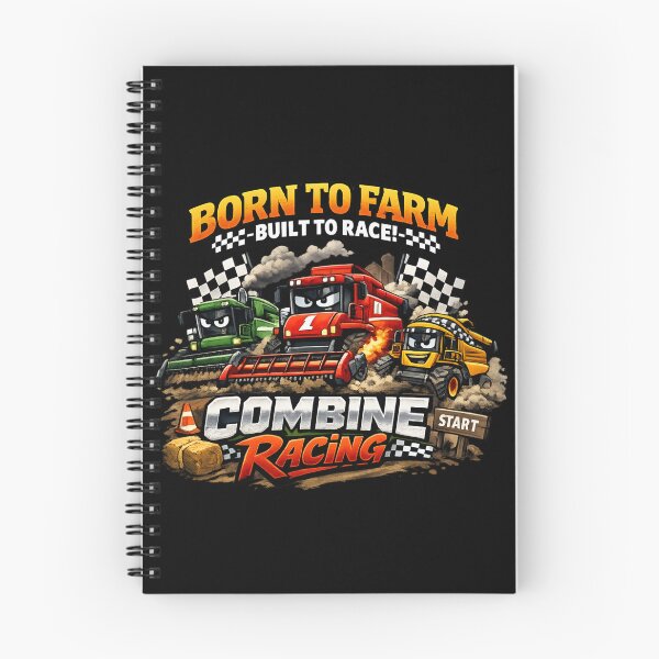 Item preview, Born to Farm Built to Race – Combine Racing Farm Machinery designed and sold by SidTastic .