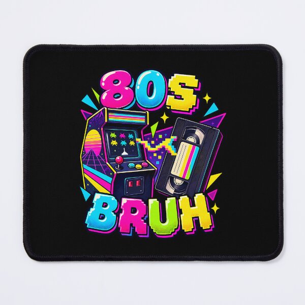 Item preview, 80s Bruh Arcade VHS Retro Gaming Nostalgia designed and sold by Mind-Drift.