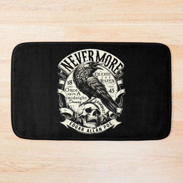 Item preview, Edgar Allan Poe Nevermore Quoth The Raven  designed and sold by a-better-tune-.