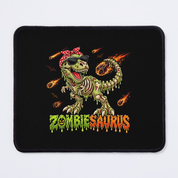 Item preview, Zombie Saurus T Rex Skeleton Halloween Girl Dinosaur designed and sold by OddPopARt.