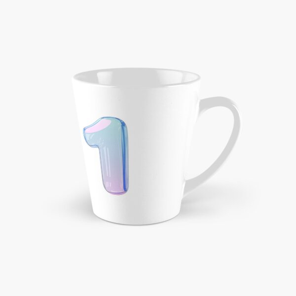 Item preview, Colorful gradient balloon shaped like the number one  designed and sold by MiraCleAI.