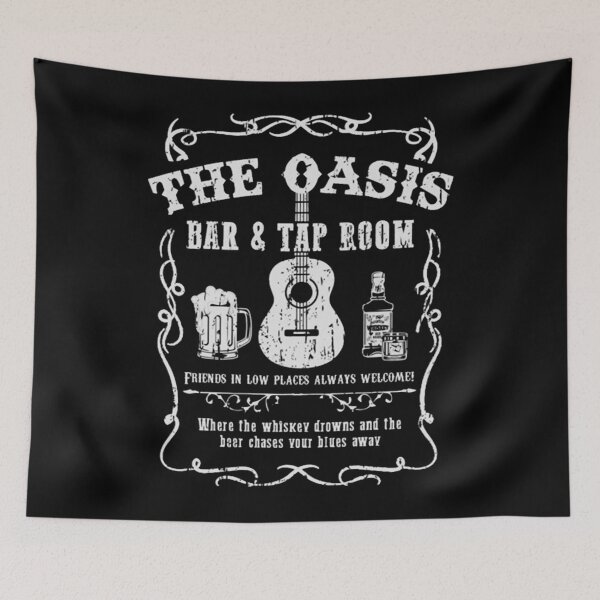 Item preview, The Oasis Bar And Tap Room designed and sold by EuginaVasquez.
