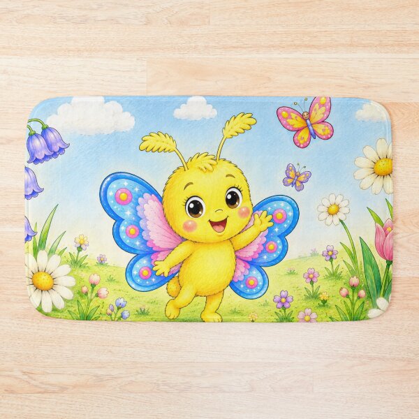 Item preview, Pöttöm in the Flower Meadow – Cute Spring Story Scene designed and sold by Little Joys Art.