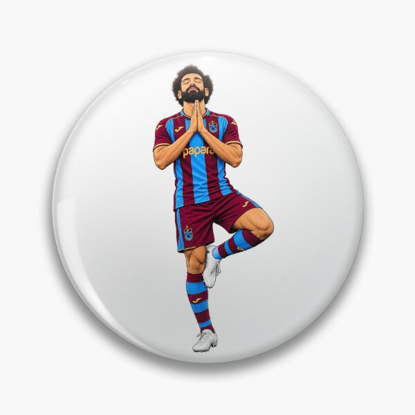 Item preview, MO SALAH | THE PHARAOH OF TRABZON Premium Football Caricature designed and sold by FlatInkStudio.