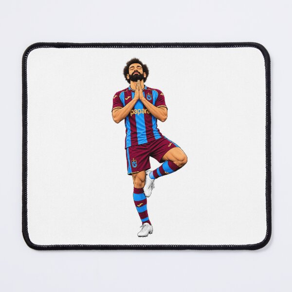 Item preview, MO SALAH | THE PHARAOH OF TRABZON Premium Football Caricature designed and sold by FlatInkStudio.