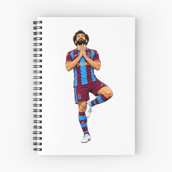 Item preview, MO SALAH | THE PHARAOH OF TRABZON Premium Football Caricature designed and sold by FlatInkStudio.