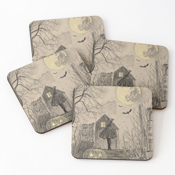 Item preview, Spooky Halloween Night Scene designed and sold by kolonjArt.