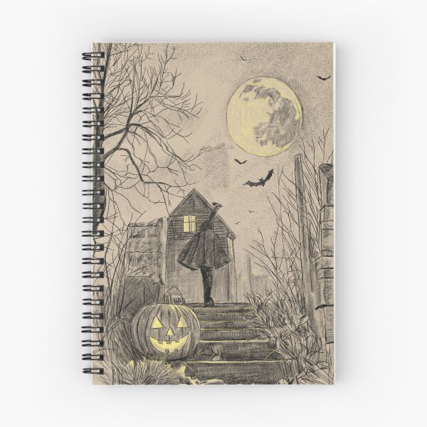 Item preview, Spooky Halloween Night Scene designed and sold by kolonjArt.