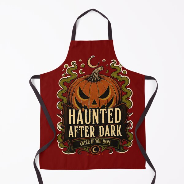 Item preview, Haunted After Dark Vintage Halloween Jack-o'-Lantern designed and sold by KMWCustomPrints.