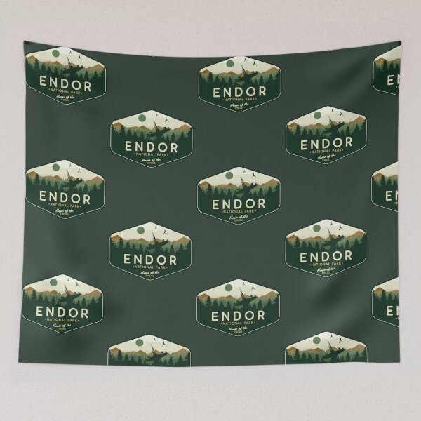 Item preview, Endor National Park Home of the Ewoks Oversized T-Shirt designed and sold by ellesczipts.