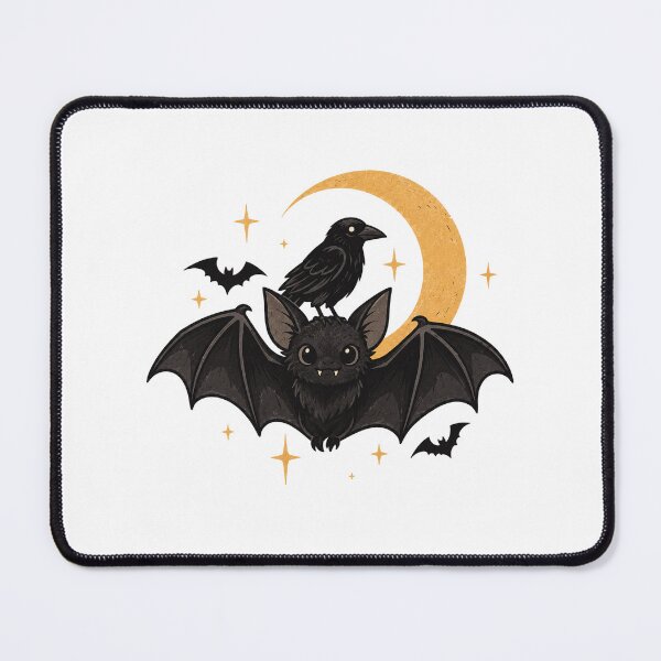 Item preview, Gothic Halloween Bat Raven Moon designed and sold by Mix Mood.