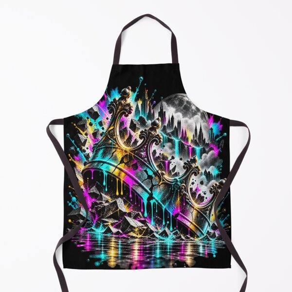 Item preview, Broken Crown - Neon Ruins designed and sold by Personiq Kaleido.