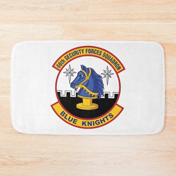 Item preview, USAF 66th Security Forces Squadron Blue Knights Patch    designed and sold by CharlieDesings.