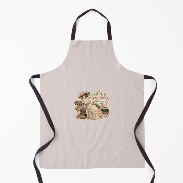 Item preview, Born To Be A Lady Of Leisure Forced To Answer Emails Vintage designed and sold by yaney85.