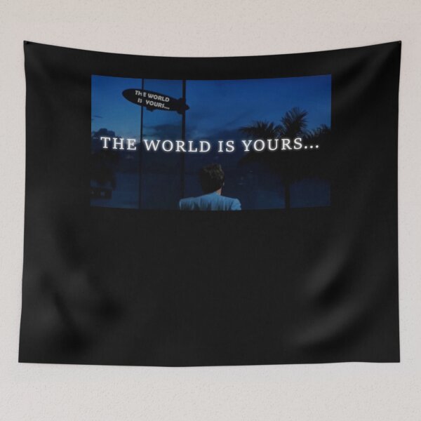 Item preview, The World Is Yours Scarface  designed and sold by mariefigarella.