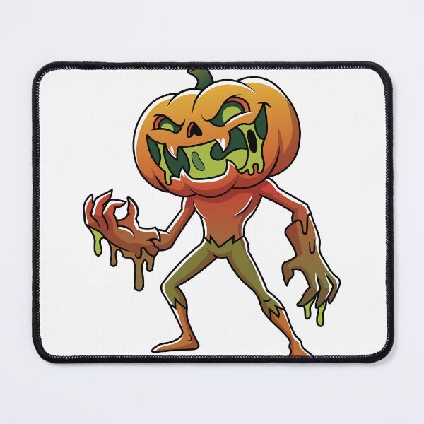 Item preview, Creepy Pumpkin Monster Halloween Slime Art designed and sold by Rupesh-Art26.