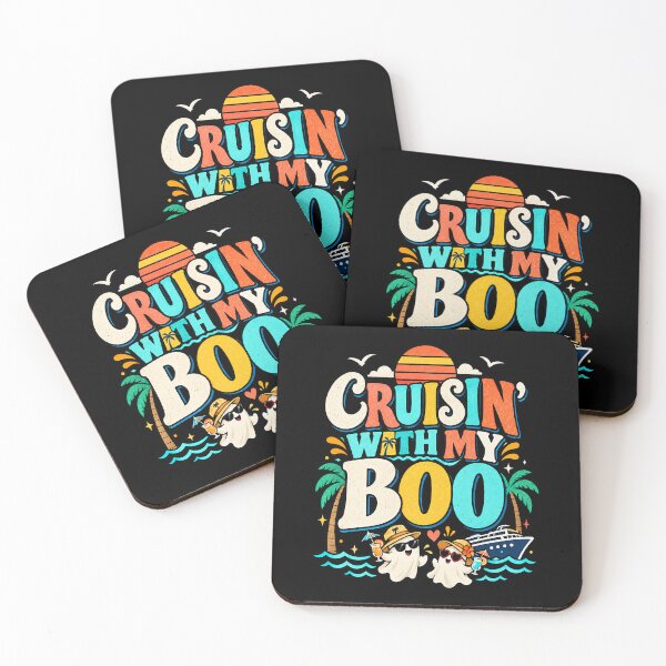 Item preview, Cruisin' With My Boo Halloween Cruise Couples Getaway designed and sold by ostenlee.