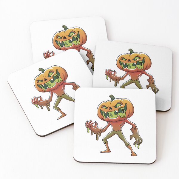 Item preview, Creepy Pumpkin Monster Halloween Slime Art designed and sold by Rupesh-Art26.
