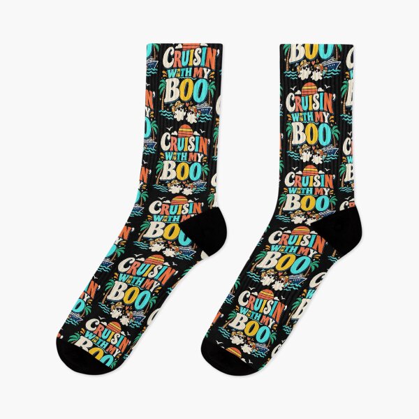 Item preview, Cruisin' With My Boo Halloween Cruise Couples Getaway designed and sold by ostenlee.