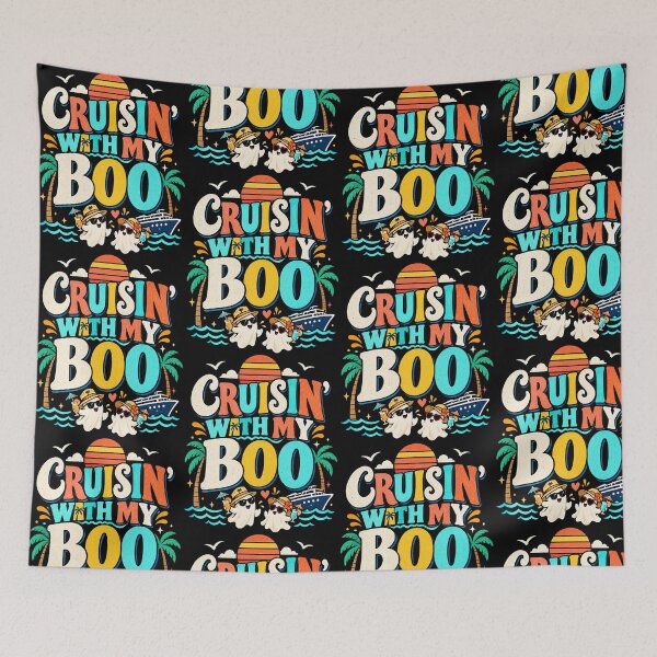 Item preview, Cruisin' With My Boo Halloween Cruise Couples Getaway designed and sold by ostenlee.
