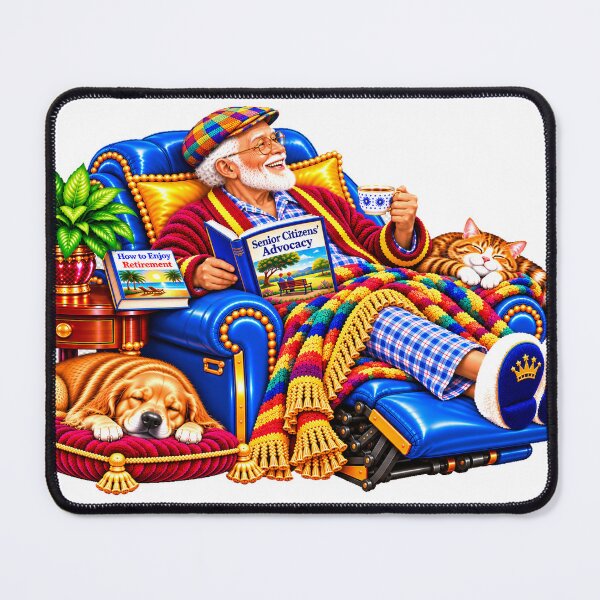 Item preview, Retirement Wisdom and Well-Deserved Relaxation designed and sold by New Wave Artworks & Odds &Ends.
