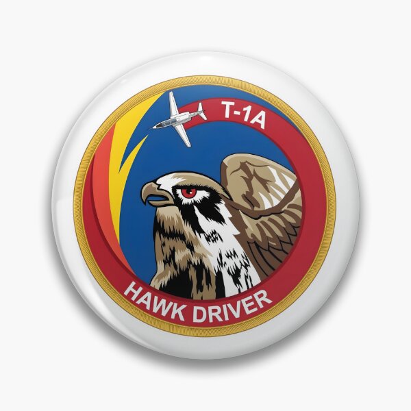 Item preview, USAF T-1A Jayhawk Hawk Driver Patch    designed and sold by CharlieDesings.
